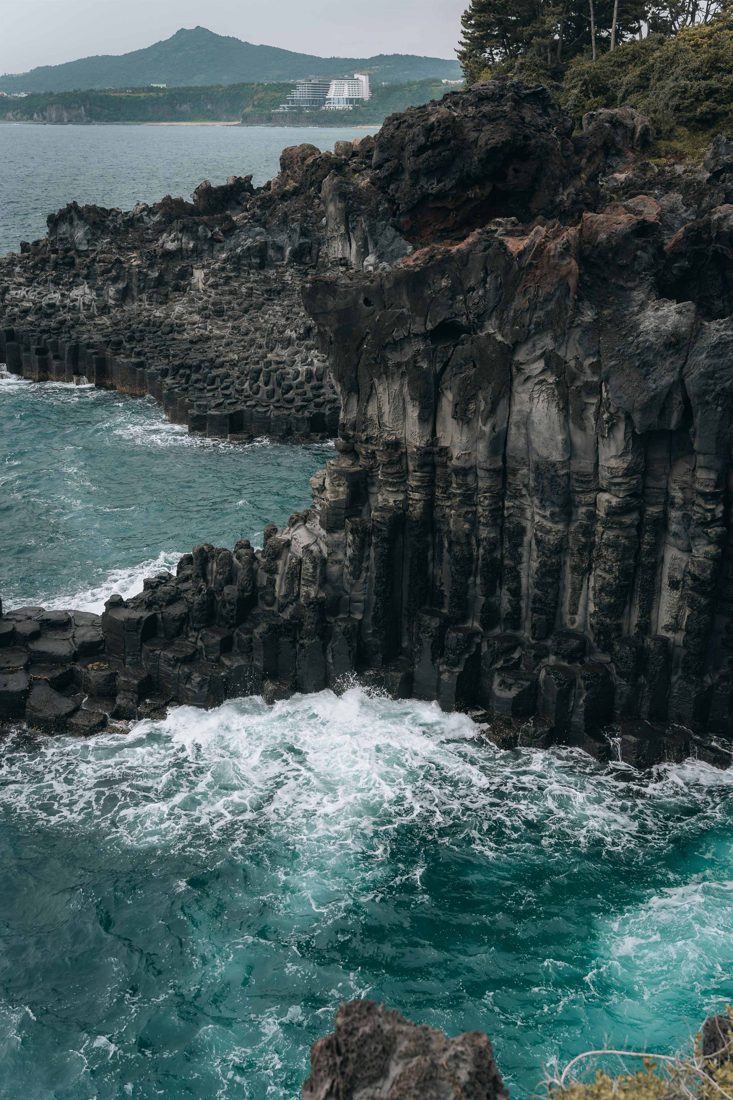 济州海岸自然风景