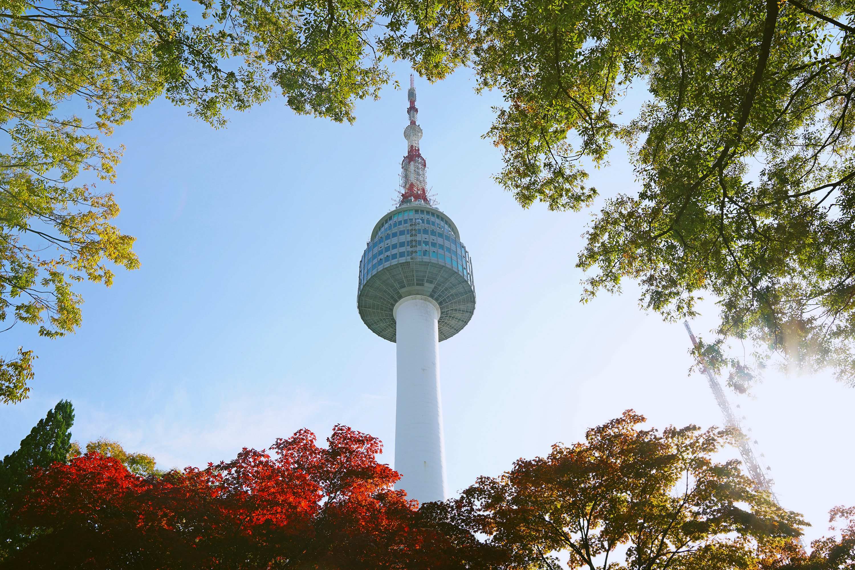 首尔塔城市风景